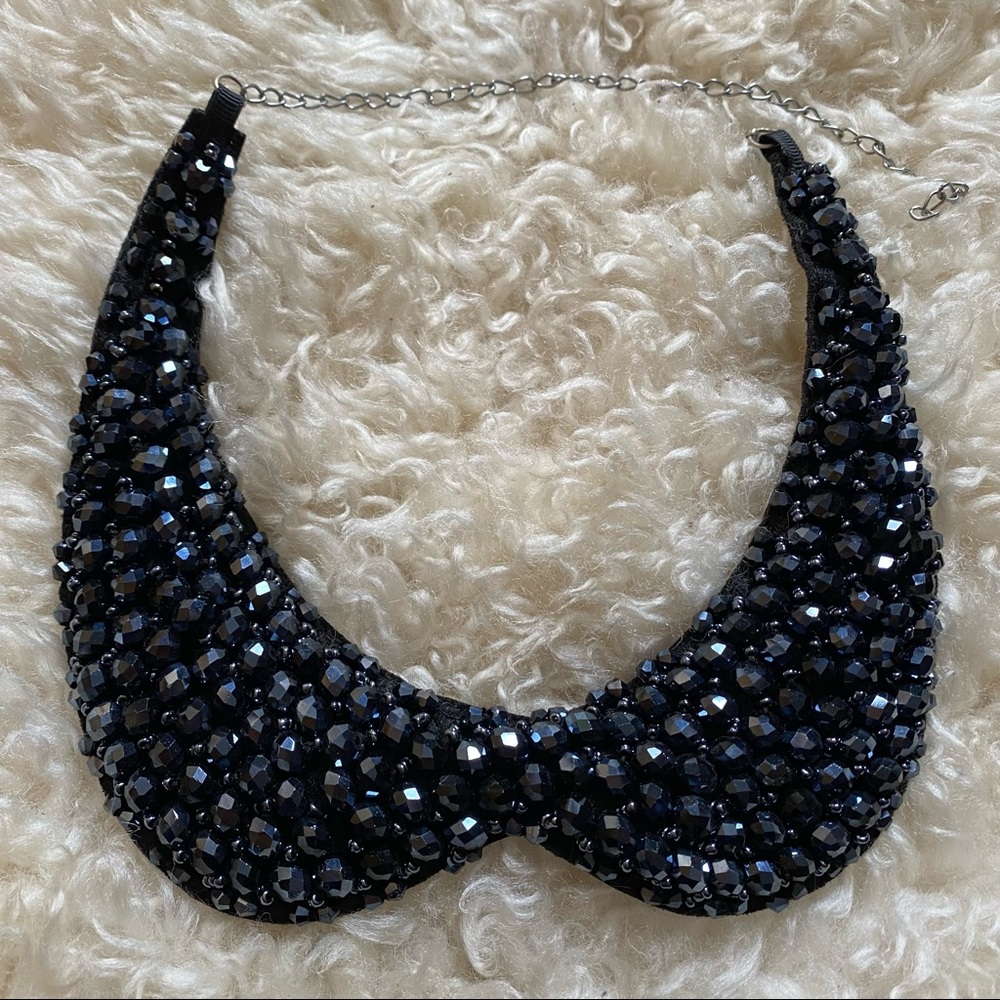Beaded Dress Collar Necklace